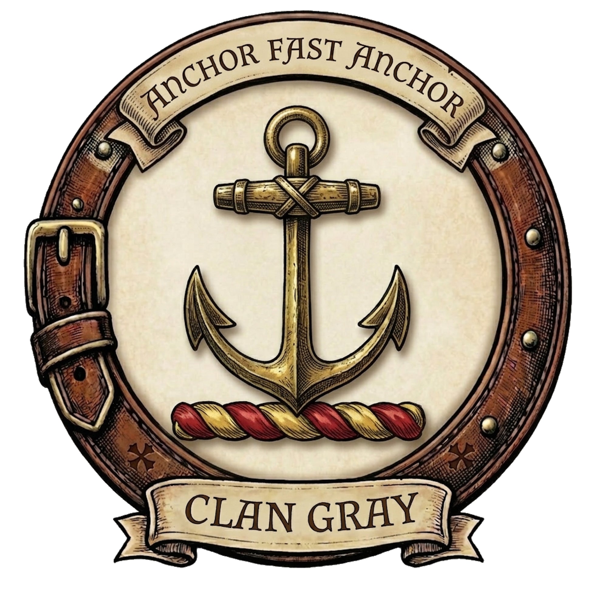 Clan Gray Crest digital download: Includes Color PNG, B&W PNG, and SVG vector files