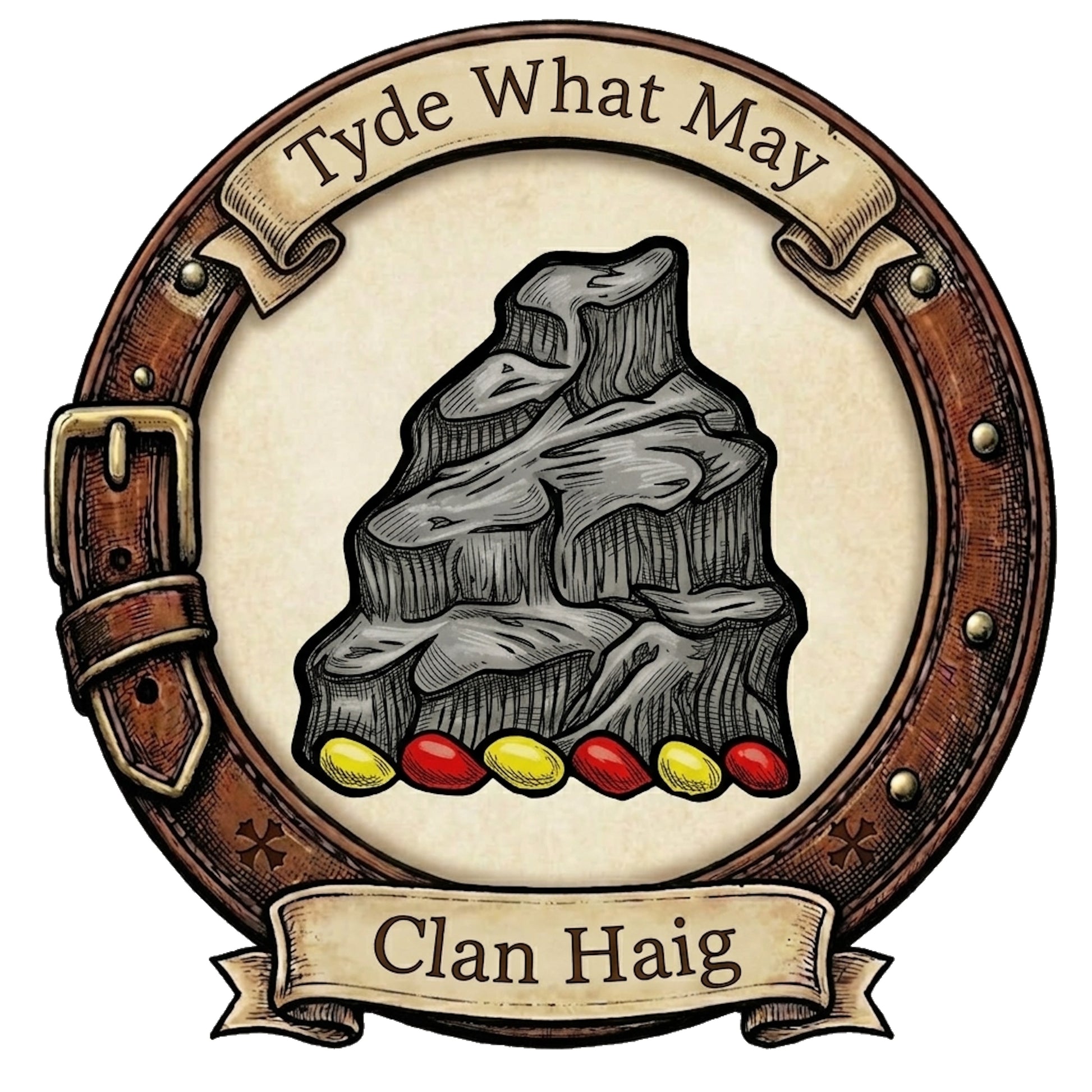 Clan Haig Crest digital download: Includes Color PNG, B&W PNG, and SVG vector files