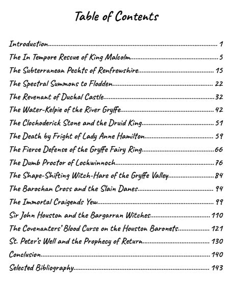 The Dark Lore of Clan Houston - Digital Edition