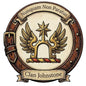 Clan Johnstone Crest digital download: Includes Color PNG, B&W PNG, and SVG vector files
