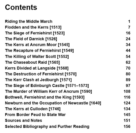 The Bloody History of Clan Kerr - Digital Edition