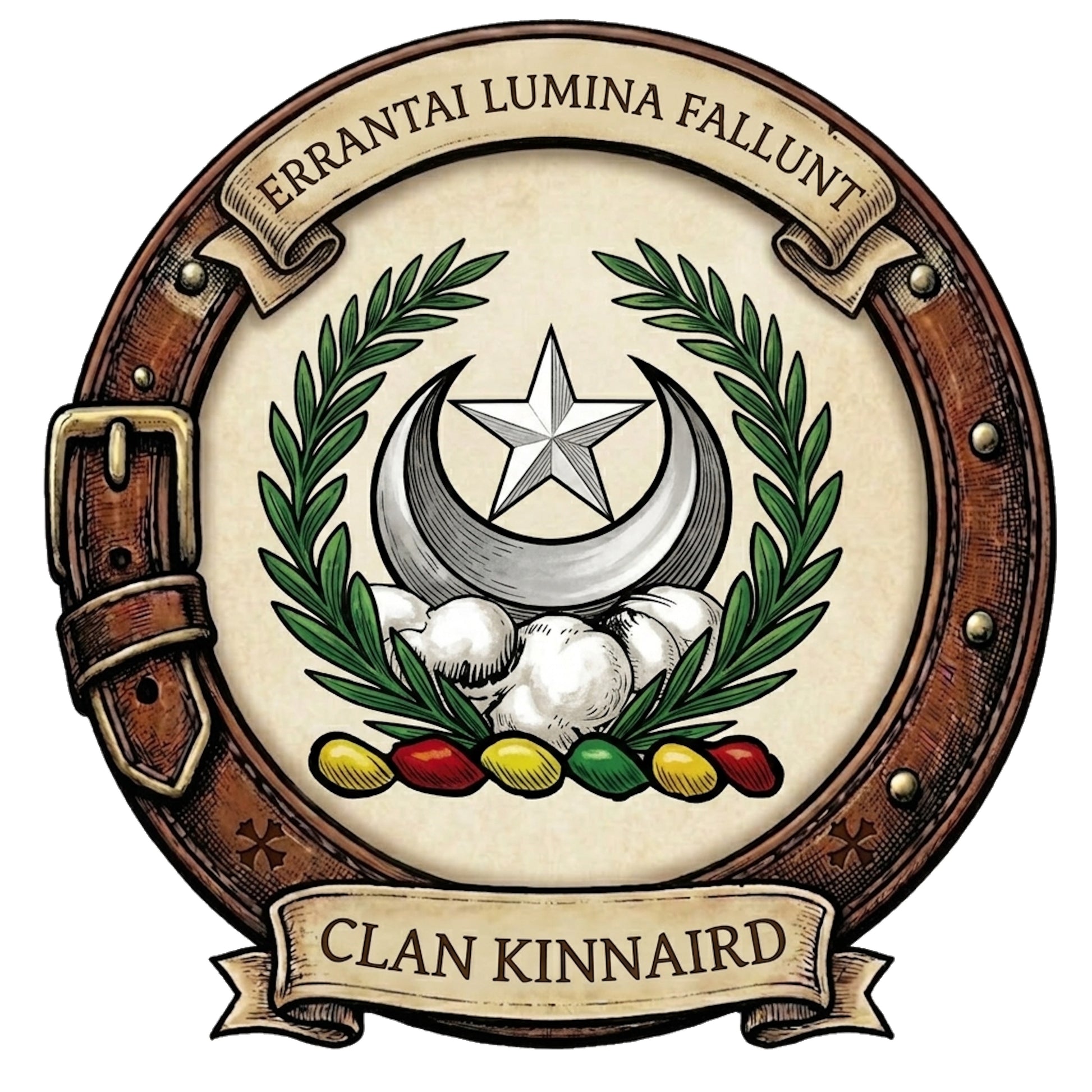 Clan Kinnaird Crest digital download: Includes Color PNG, B&W PNG, and SVG vector files