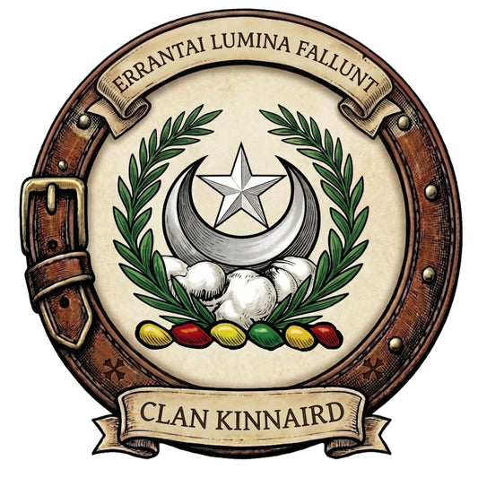 Clan Kinnaird Crest digital download: Includes Color PNG, B&W PNG, and SVG vector files