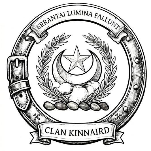 Clan Kinnaird Crest digital download: Includes Color PNG, B&W PNG, and SVG vector files