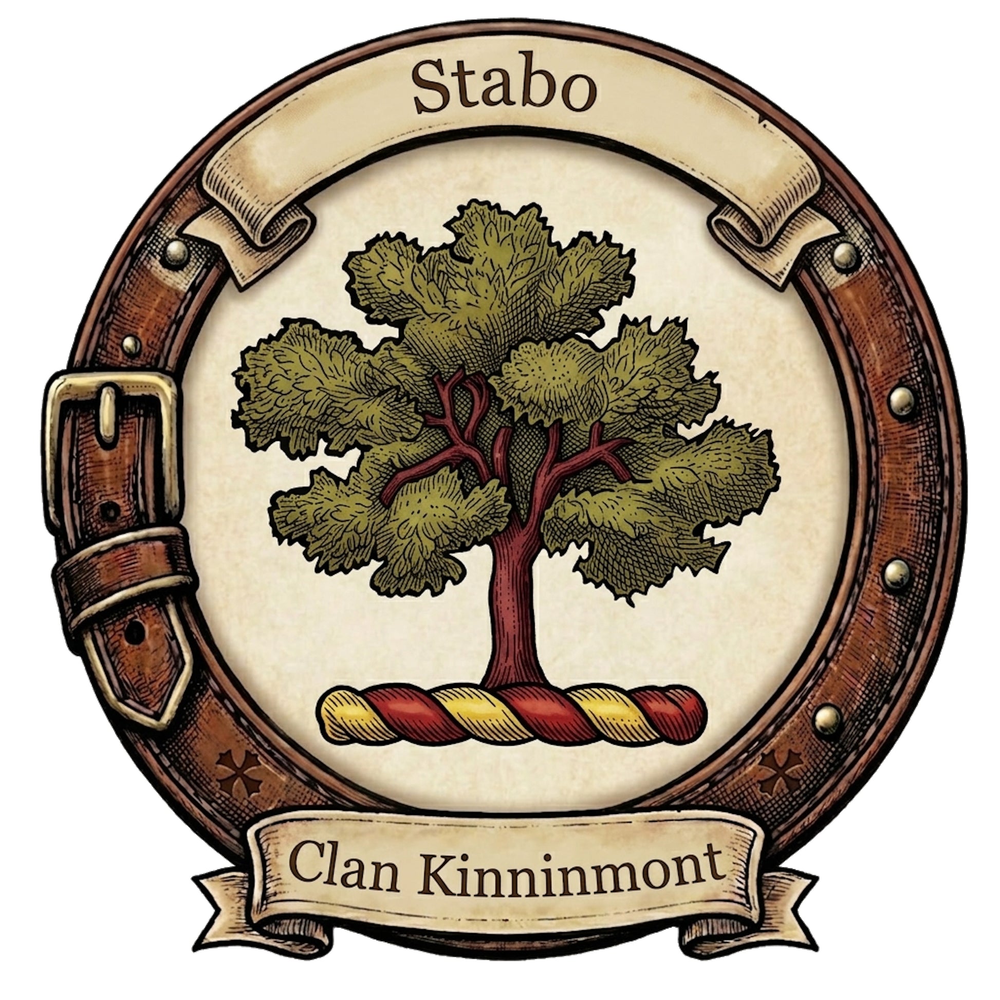 Clan Kinninmont Crest digital download: Includes Color PNG, B&W PNG, and SVG vector files