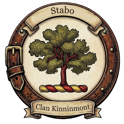 Clan Kinninmont Crest digital download: Includes Color PNG, B&W PNG, and SVG vector files