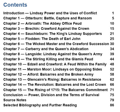The Bloody History of Clan Lindsay - Digital Edition