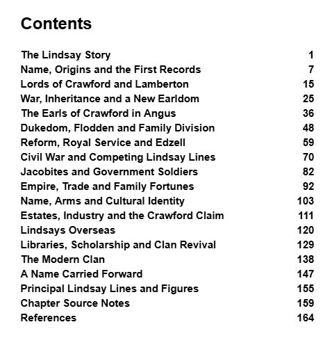 The Complete History of Clan Lindsay - Digital Edition