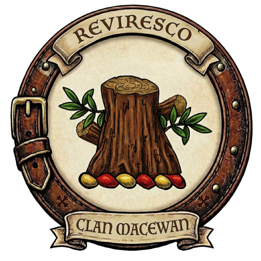 Clan MacEwan Crest digital download: Includes Color PNG, B&W PNG, and SVG vector files