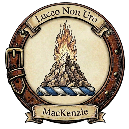 Clan MacKenzie Crest digital download: Includes Color PNG, B&W PNG, and SVG vector files
