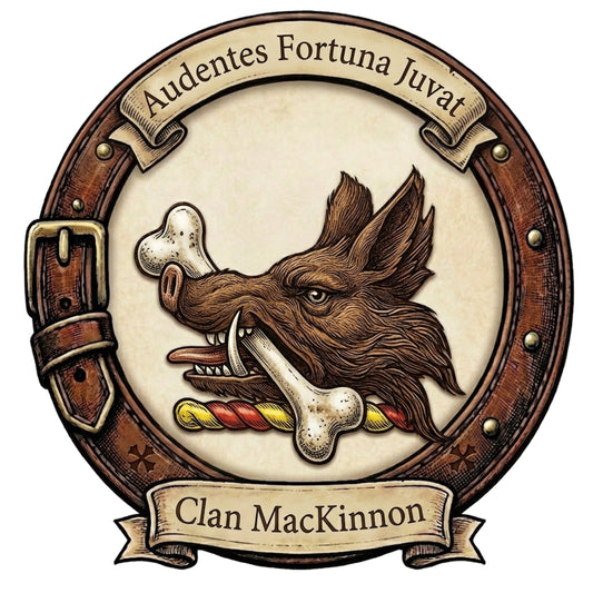 Clan MacKinnon Crest digital download: Includes Color PNG, B&W PNG, and SVG vector files
