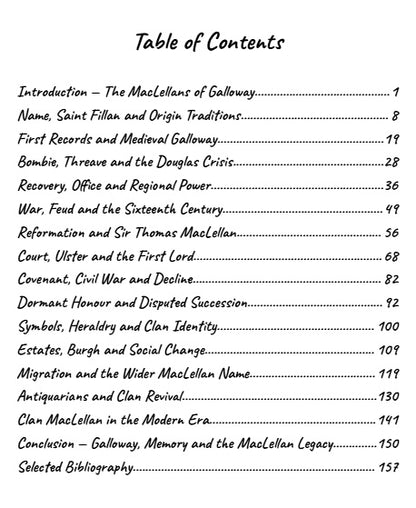 The Complete History of Clan MacLellan - Digital Edition