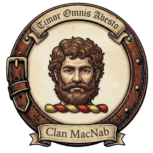 Clan MacNab Crest digital download: Includes Color PNG, B&W PNG, and SVG vector files