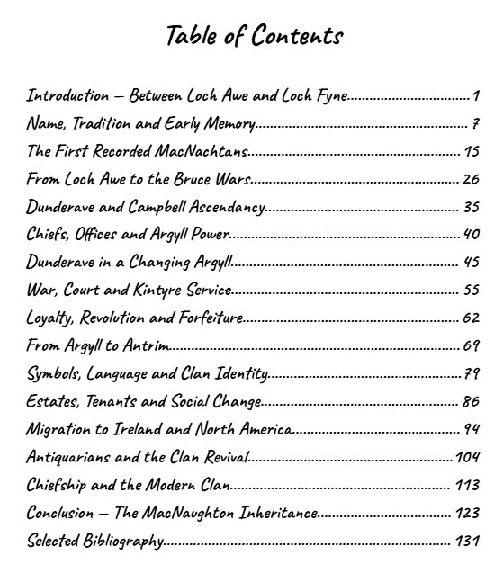 The Complete History of Clan MacNaughton - Digital Editioin