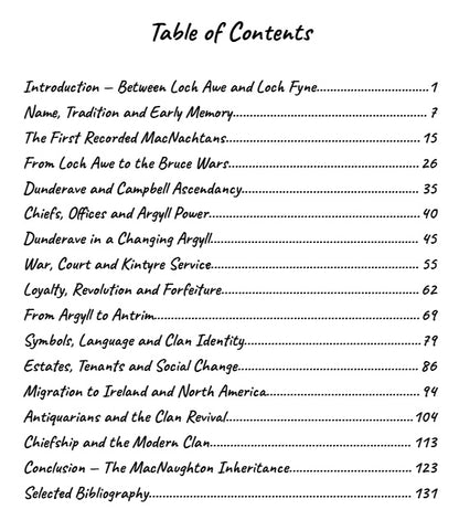 The Complete History of Clan MacNaughton - Digital Editioin