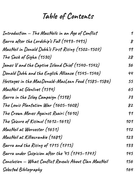 The Bloody History of Clan MacNeil - Digital Editon