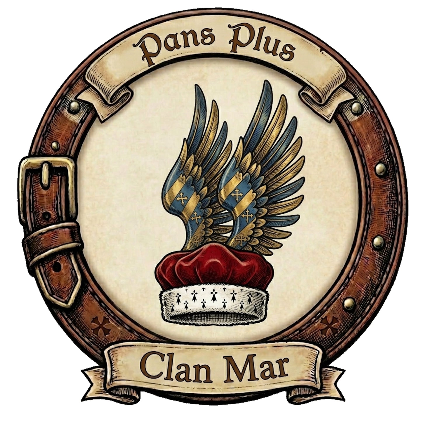 Clan Mar Crest digital download: Includes Color PNG, B&W PNG, and SVG vector files