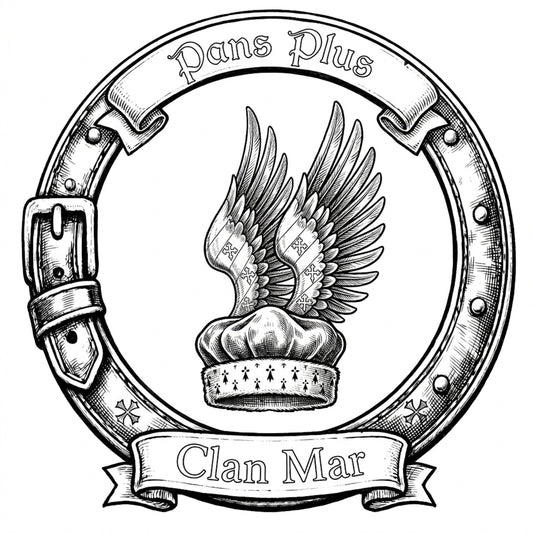 Clan Mar Crest digital download: Includes Color PNG, B&W PNG, and SVG vector files