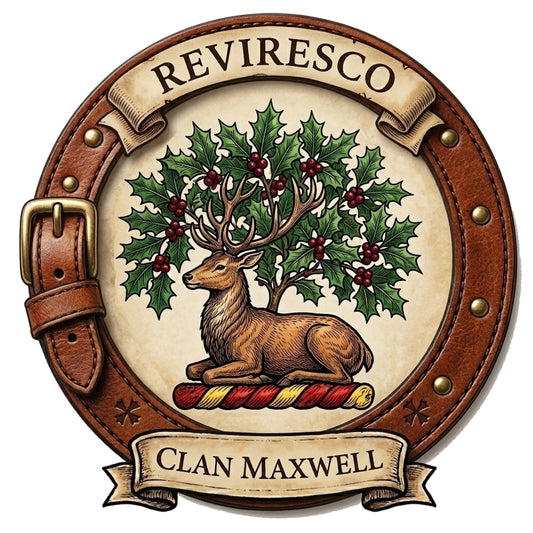 Clan Maxwell Crest digital download: Includes Color PNG, B&W PNG, and SVG vector files