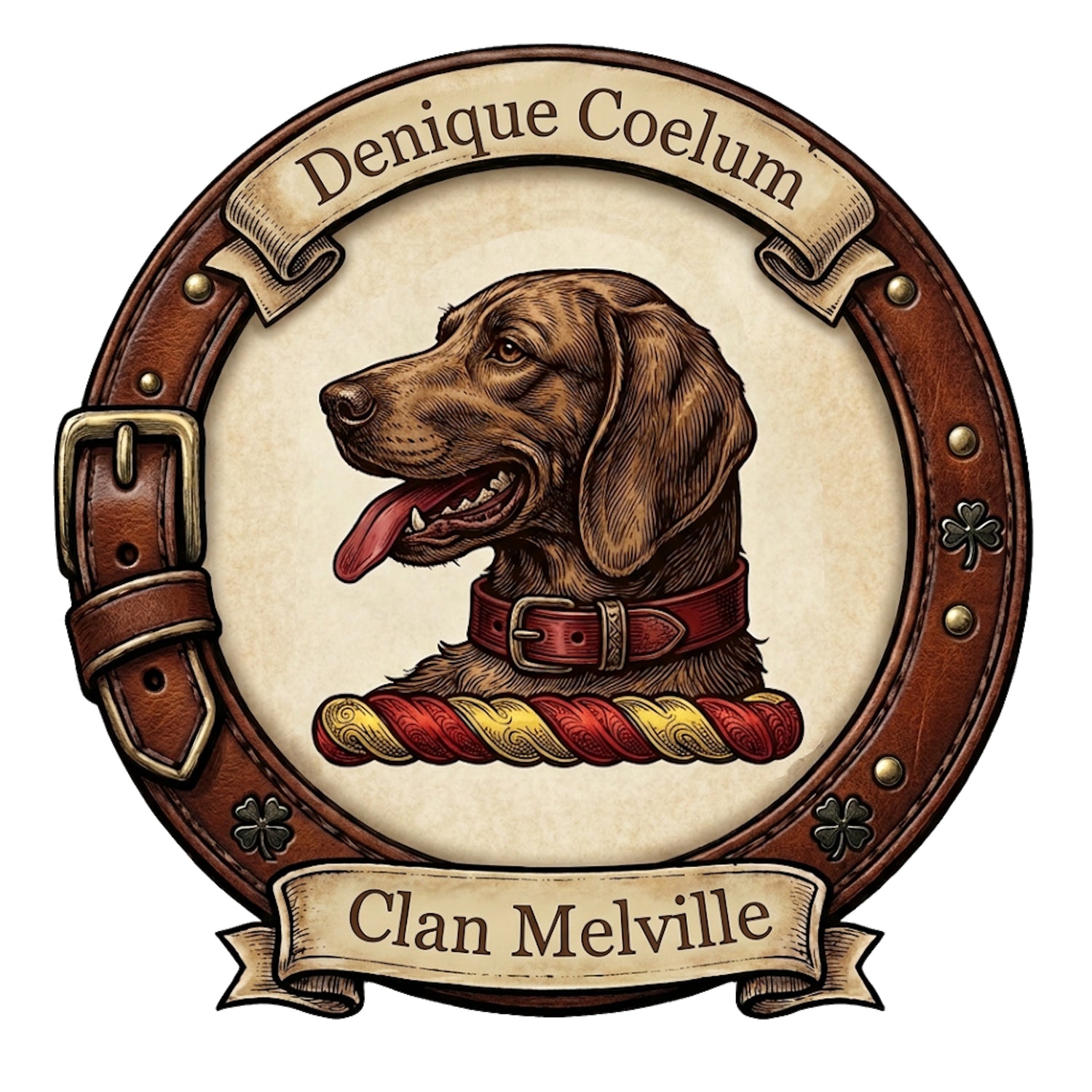 Clan Melville Crest digital download: Includes Color PNG, B&W PNG, and SVG vector files