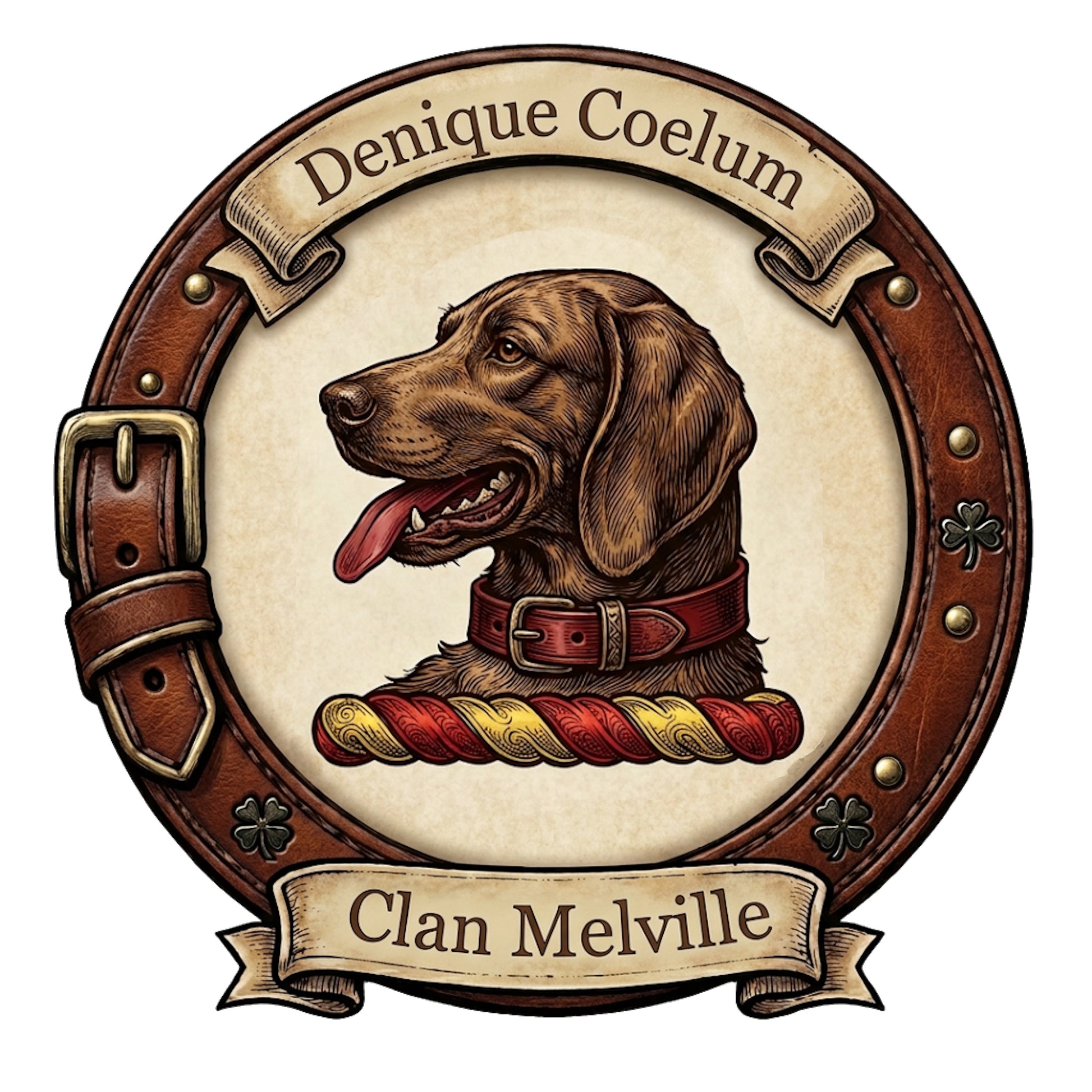 Clan Melville Crest digital download: Includes Color PNG, B&W PNG, and SVG vector files