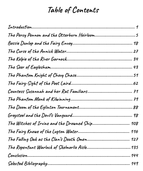 The Dark Lore of Clan Montgomery