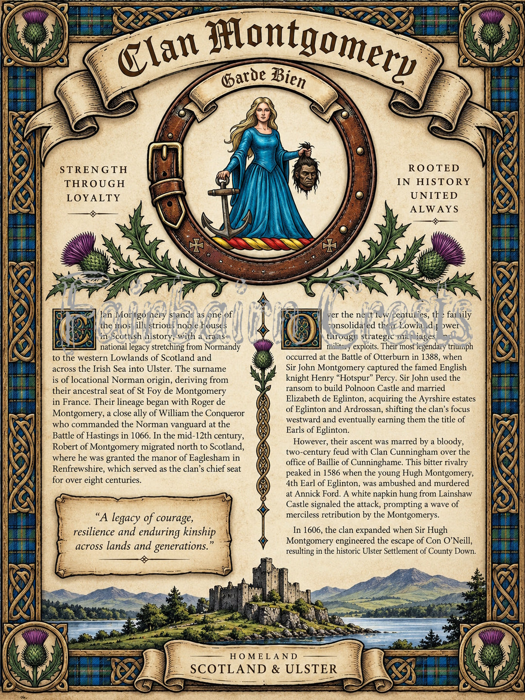 Clan Montgomery Poster