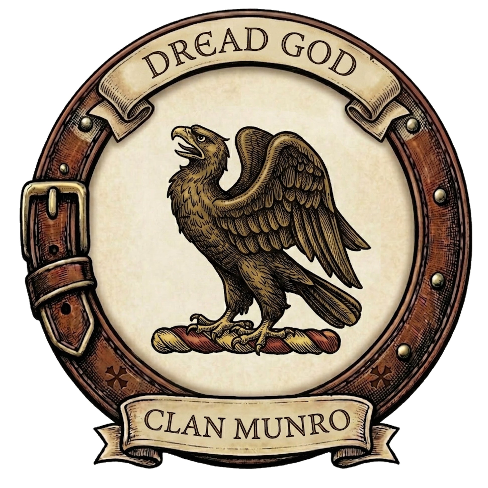 Clan Munro Crest digital download: Includes Color PNG, B&W PNG, and SVG vector files