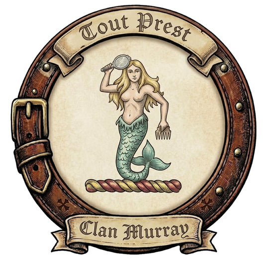 Clan Murray Crest digital download: Includes Color PNG, B&W PNG, and SVG vector files