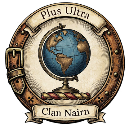 Clan Nairn Crest digital download: Includes Color PNG, B&W PNG, and SVG vector files