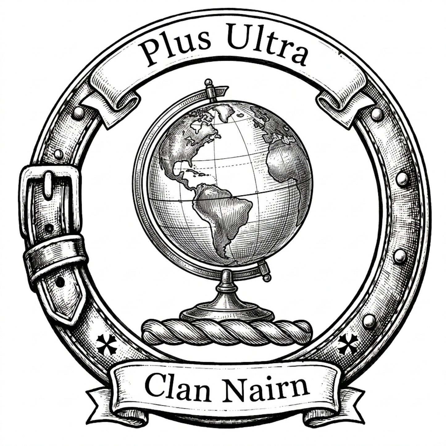 Clan Nairn Crest digital download: Includes Color PNG, B&W PNG, and SVG vector files