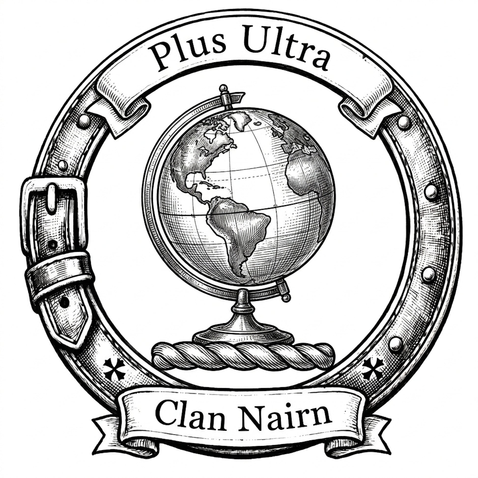 Clan Nairn Crest digital download: Includes Color PNG, B&W PNG, and SVG vector files