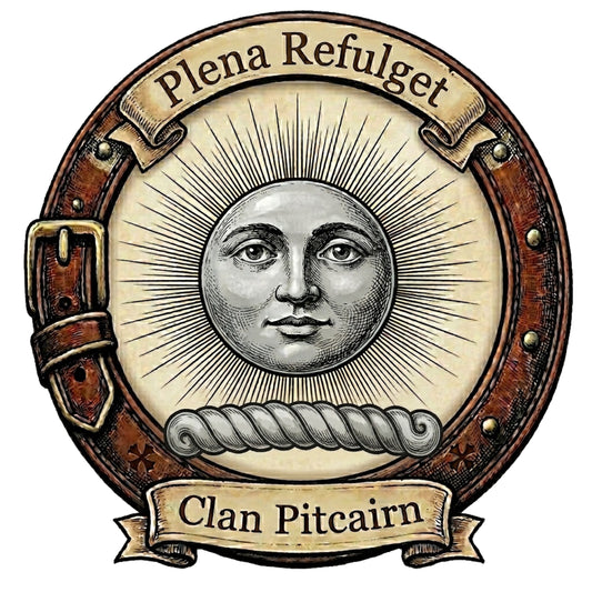 Clan Pitcairn Crest digital download: Includes Color PNG, B&W PNG, and SVG vector files