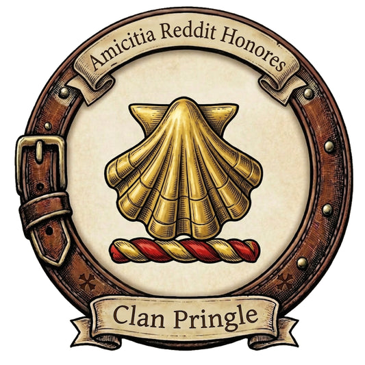 Clan Pringle Crest digital download: Includes Color PNG, B&W PNG, and SVG vector files