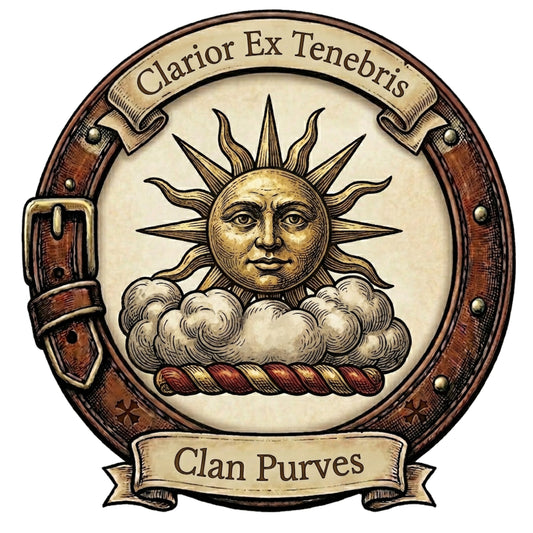 Clan Purves Crest digital download: Includes Color PNG, B&W PNG, and SVG vector files