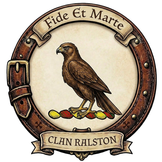Clan Ralston Crest digital download: Includes Color PNG, B&W PNG, and SVG vector files
