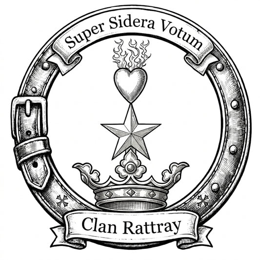 Clan Rattray Crest digital download: Includes Color PNG, B&W PNG, and SVG vector files