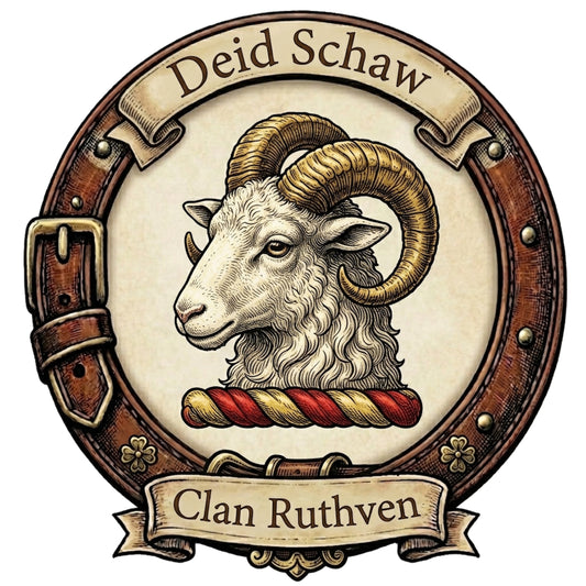 Clan Ruthven Crest digital download: Includes Color PNG, B&W PNG, and SVG vector files