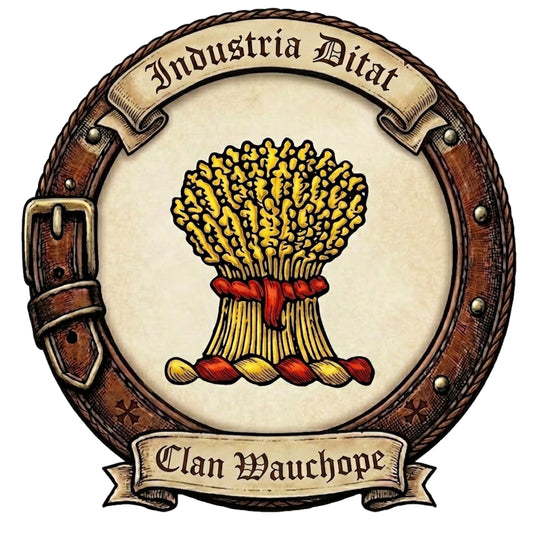 Clan Wauchope Crest digital download: Includes Color PNG, B&W PNG, and SVG vector files